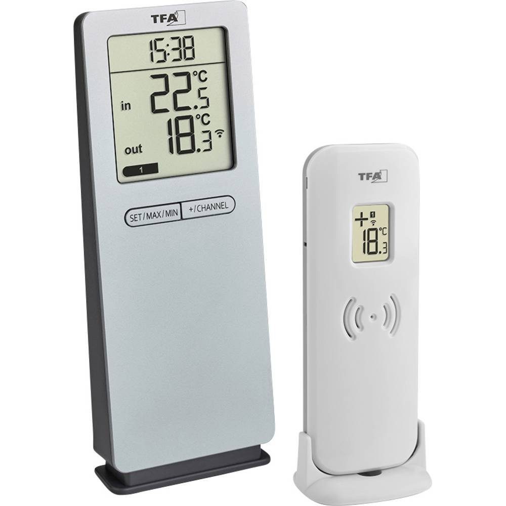 Raumthermometer Funk-Thermometer digital