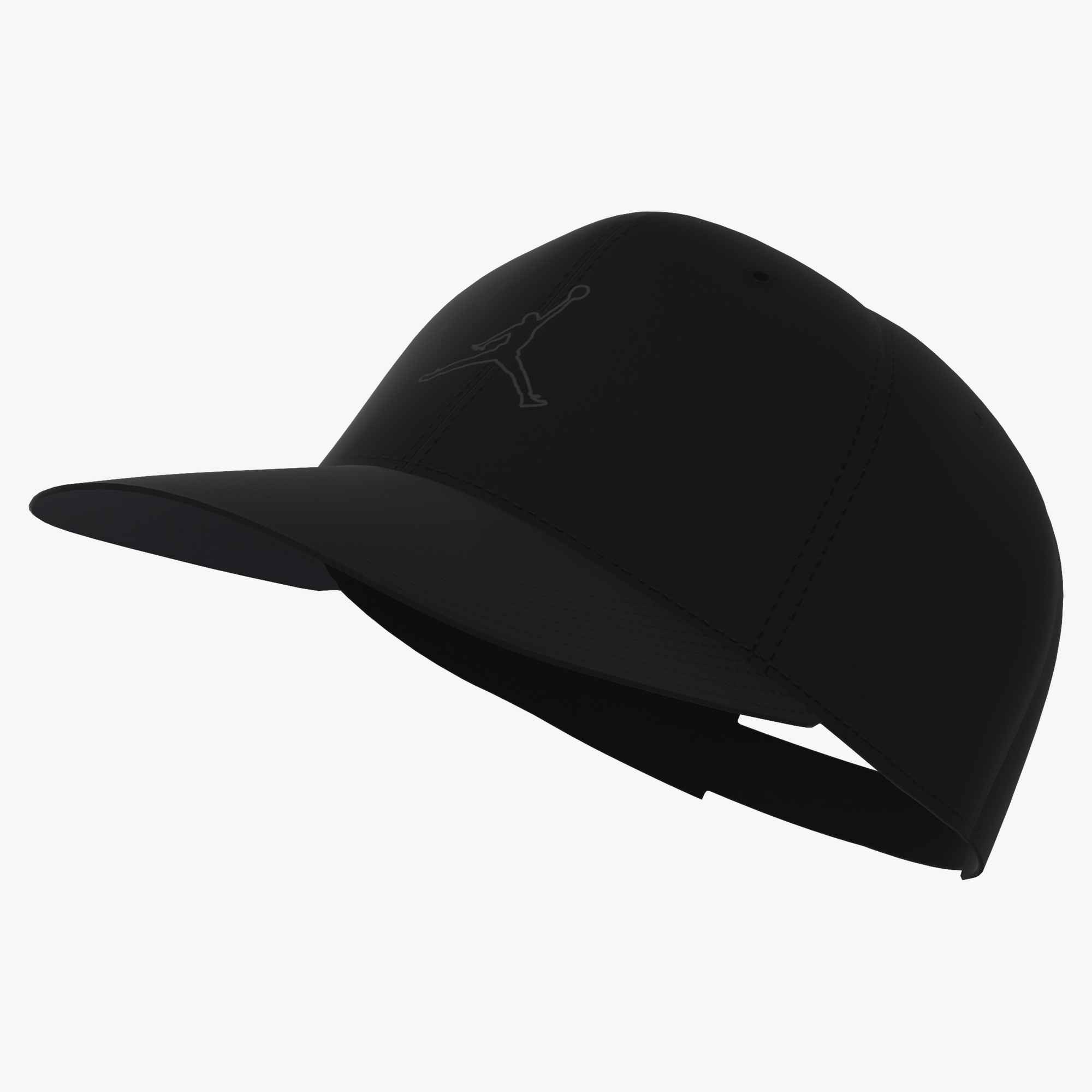 Jordan Baseball Cap U J PRO CAP S FB JUMPMAN flacher Schirm, mit integriertem Schweißband, aus Polyester