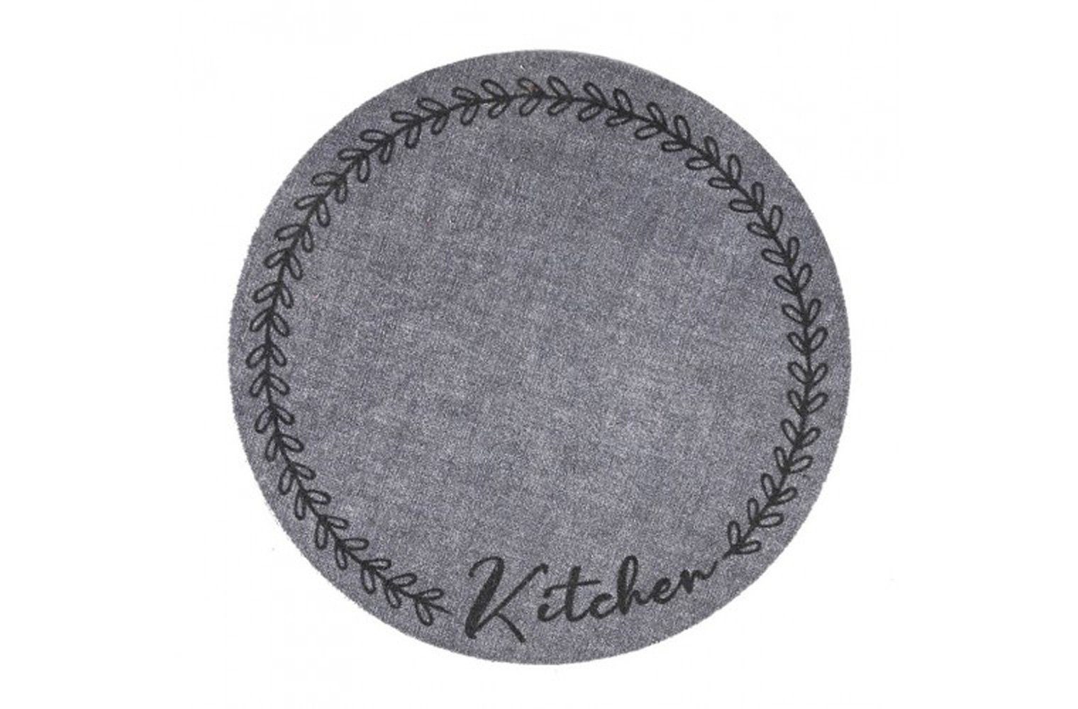 MD Entree Fußmatte Matte Cook&Wash Florale Kitchen 7701067495, Rund