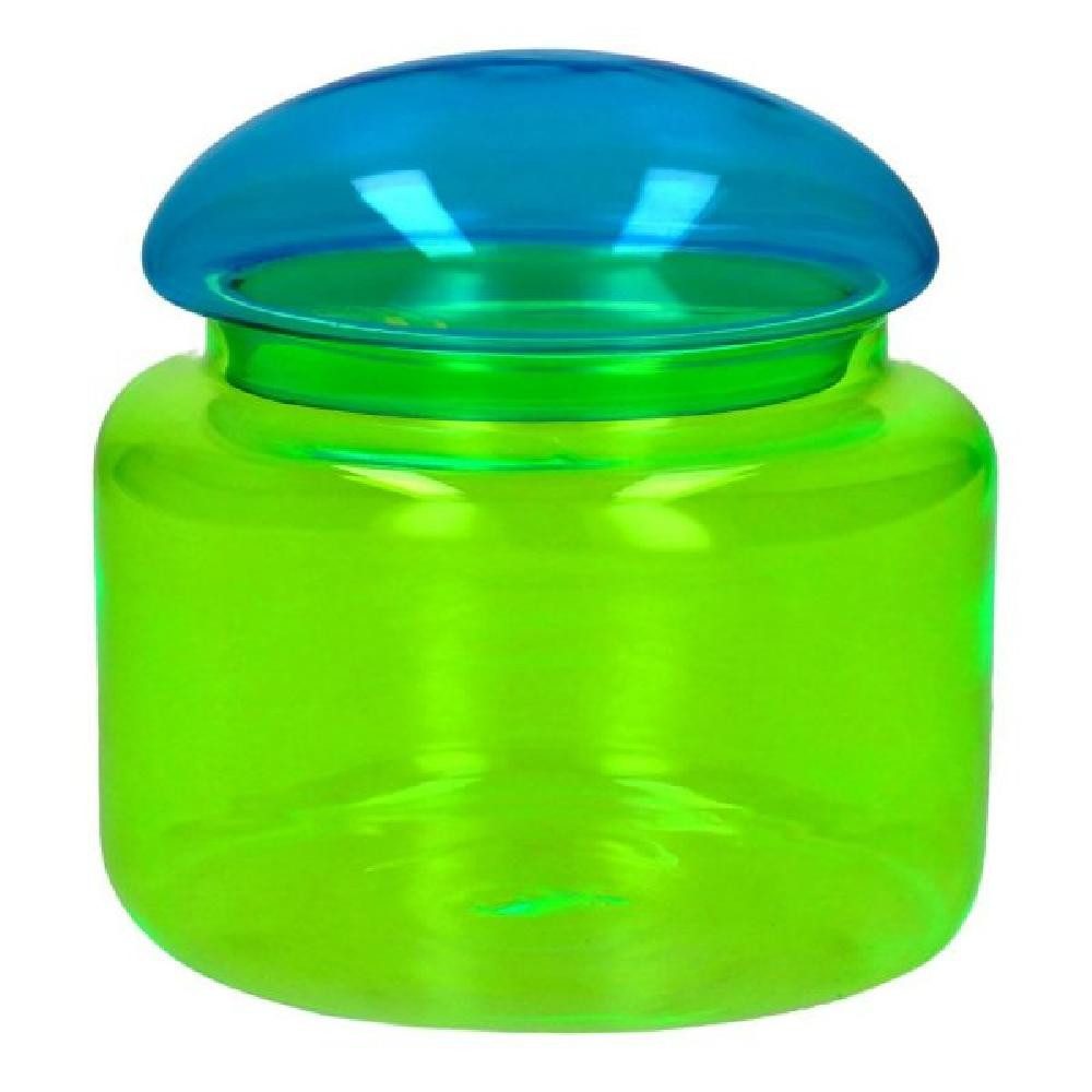 Giftcompany Schmuckkassette Dose mit Deckel Voile Glas Neon Türkis Grün