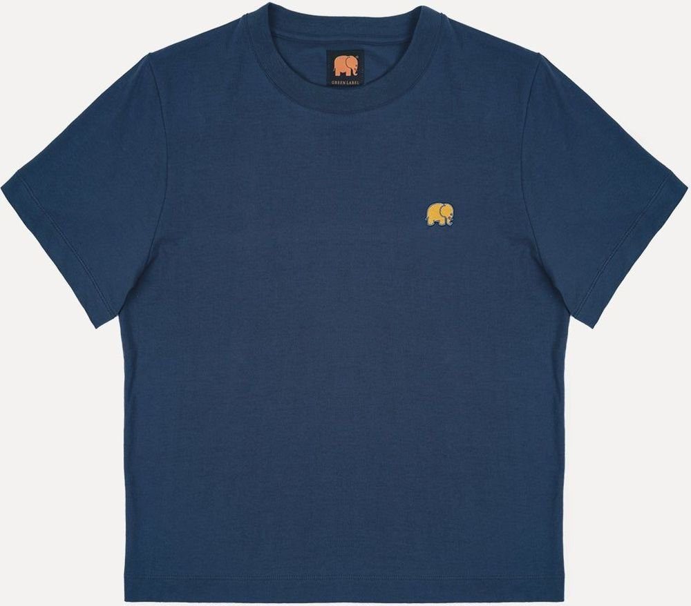 Trendsplant T-Shirt Women's Organic Essential T-Shirt Trendsplant Blue