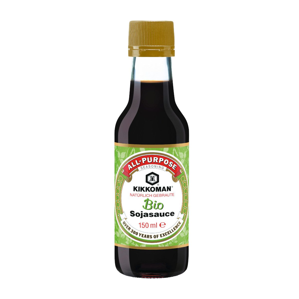 Develey Saucen, Kikkoman Bio Sojasauce ausgezeichnete Wahl Glasflasche 150 ml