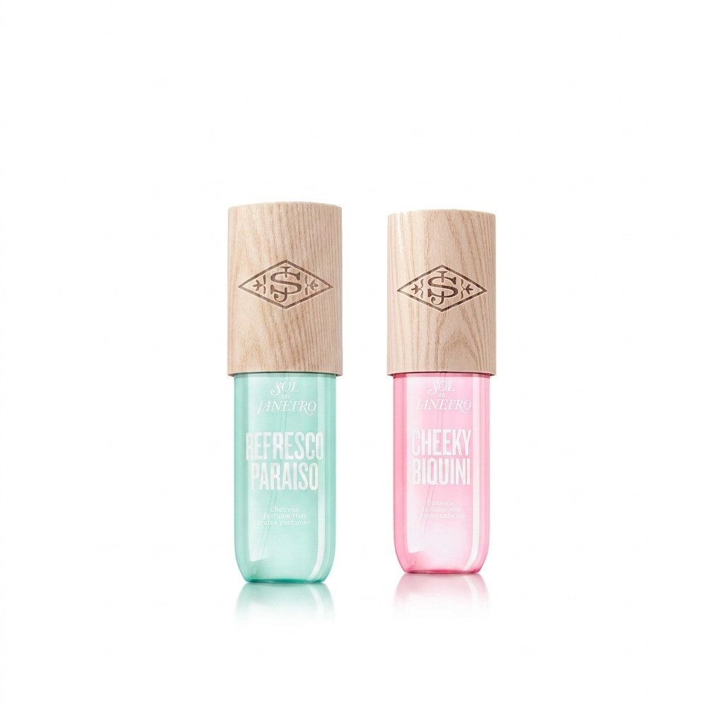 Sol de Janeiro Gesichts- und Körperspray Sol de Janeiro Refresco Paraiso Cheeky Biquini Duft Duo, Zwei ergänzende Körpersprays für abwechslungsreiche Düfte