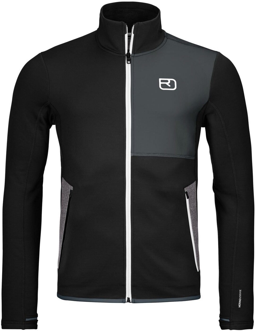 Ortovox Outdoorjacke FLEECE JACKET M BLACK RAVEN