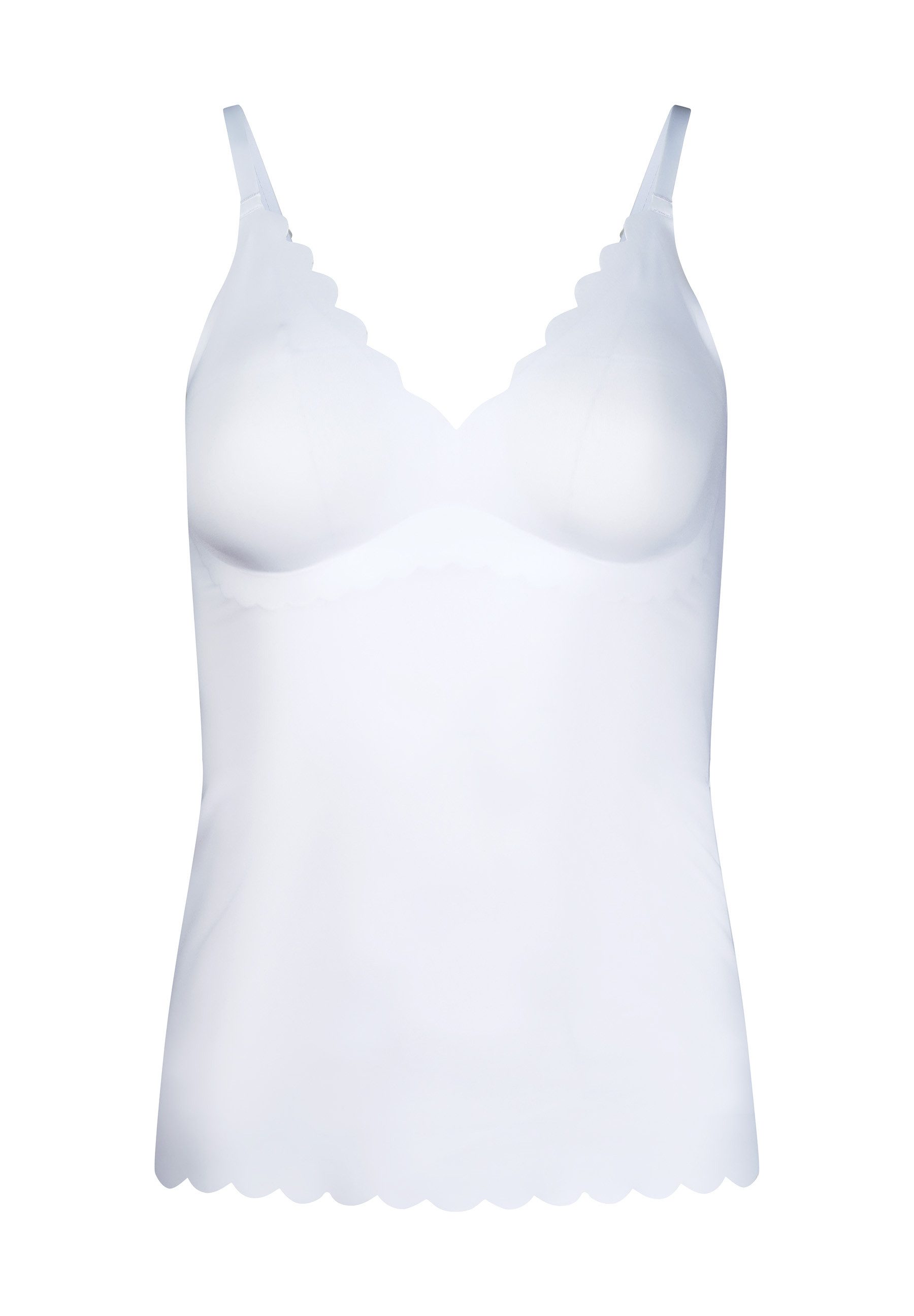 Skiny BH-Hemd Sensation tiefer V-Ausschnitt, schmale Träger, herausnehmbare Pads