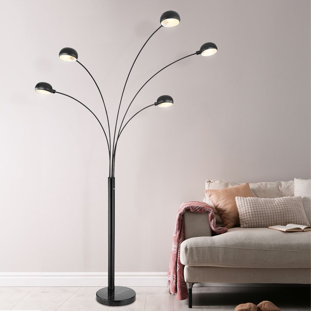 GLOBO LIGHTING LED Stehlampe, Leuchtmittel nicht inklusive, Stehleuchte Strahler Standlampe Stehlampe Wohnzimmer Modern