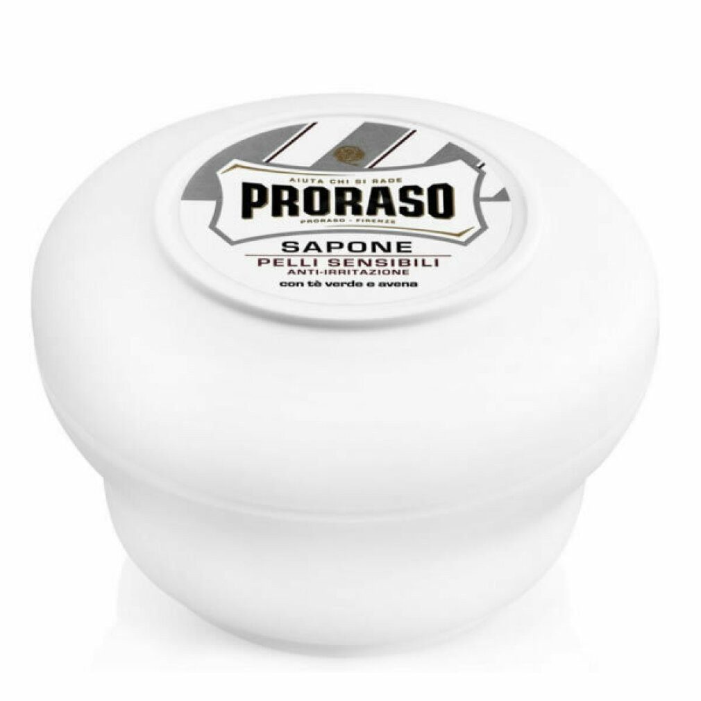 PRORASO Rasierseife White Shaving Soap In A Bowl Sensitive Haut 150ml