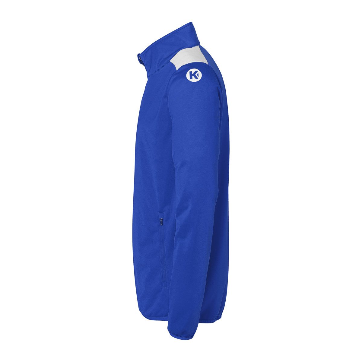 Kempa Trainingsjacke Emotion 27 (Full-Zip, 100% Polyester) royalblau/weiss Herren