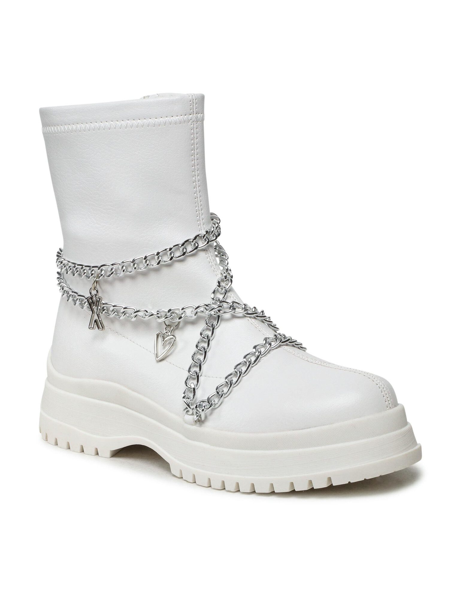 DeeZee DeeZee Stiefeletten Damen WS5271-01 Weiß Stiefelette günstig online kaufen