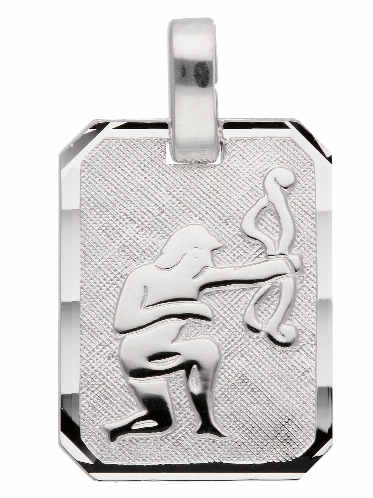 Adelia´s Kettenanhänger 925 Silber Sternzeichen Anhänger Schütze,  Silberschmuck für Damen & Herren, Maße - Breite 12 mm - Höhe 14,9 mm