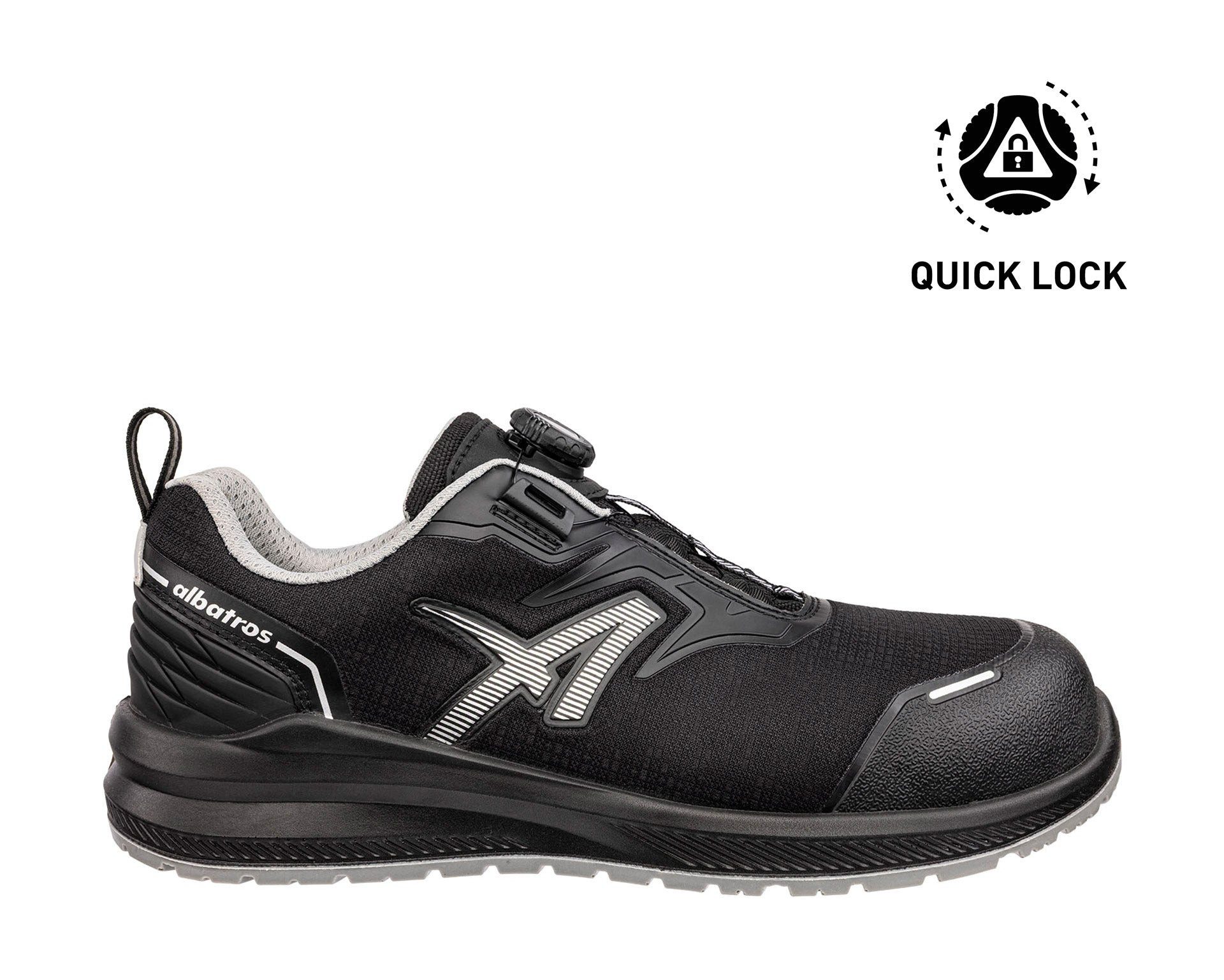 Albatros ALBATROS DALTON QL LOW Sicherheitsschuh S3L ESD Sicherheitsschuh Ölbeständige Laufsohle