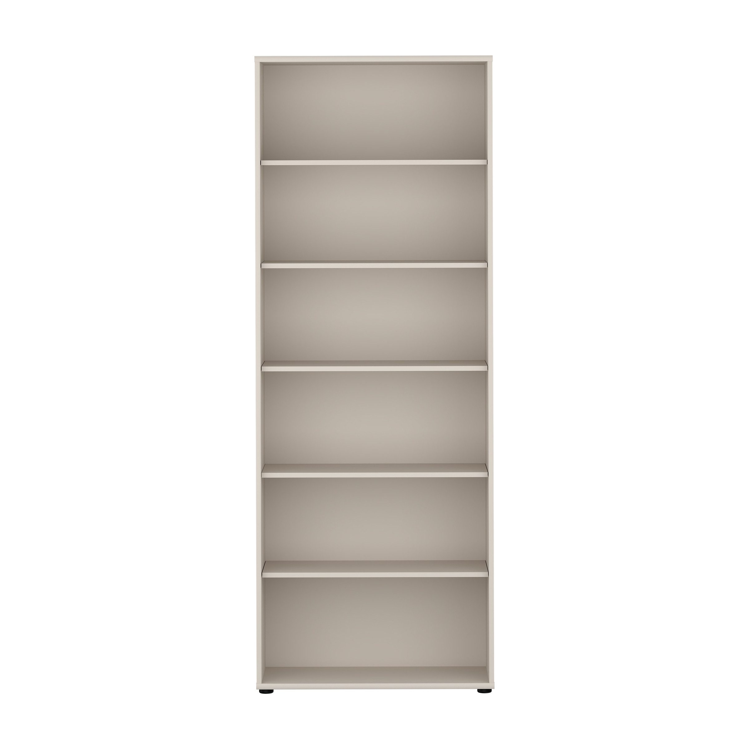 PREISBRECHER Regal TEMPRA2, in Sand - 73,7x197,5x34,8cm (BxHxT)