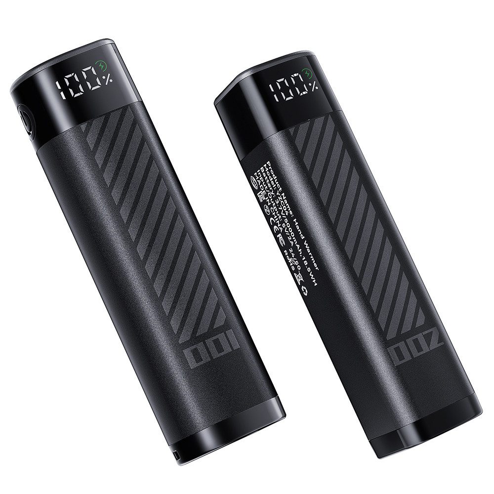 Flashfish Handwärmer YZC04 2-in-1 Magnet-Handwärmer× 2, 5000 mAh × 2, LED-Echtzeitanzeige, 3,5-Stunden-Schnellladung & Sofortige Heizung