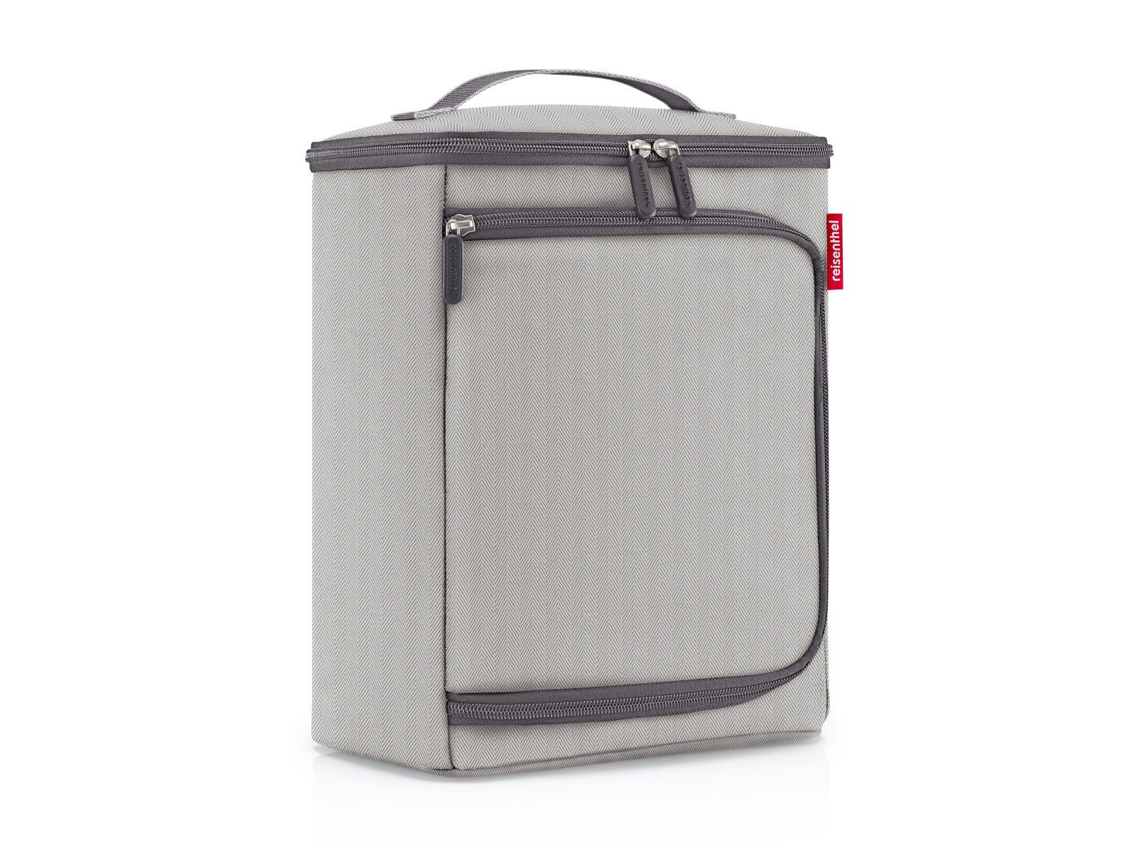 REISENTHEL® Kühltasche coolerbox herringbone grey