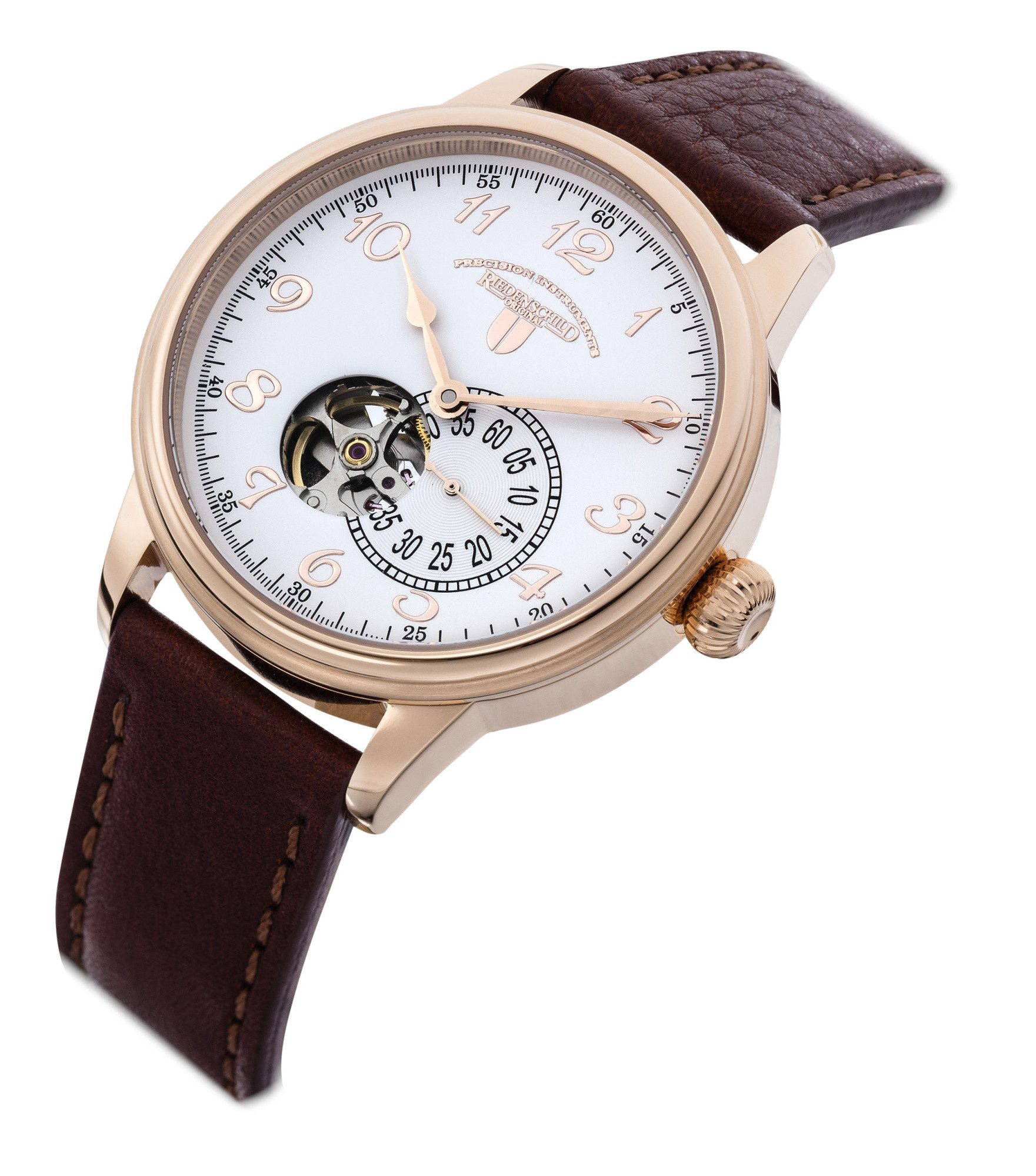 Riedenschild Automatikuhr RS7604-04 – IP-Rosé – Weißes Zifferblatt – Automa günstig online kaufen