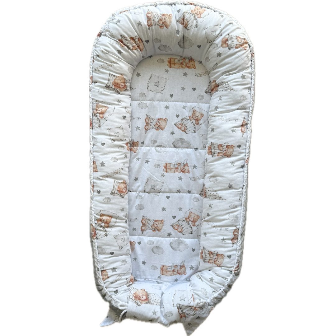 Pamek Bettnestchen Babybett Babynestchen Babynest Kinderbett Kokon zum schlafen Kissen – Bild 3 von 5