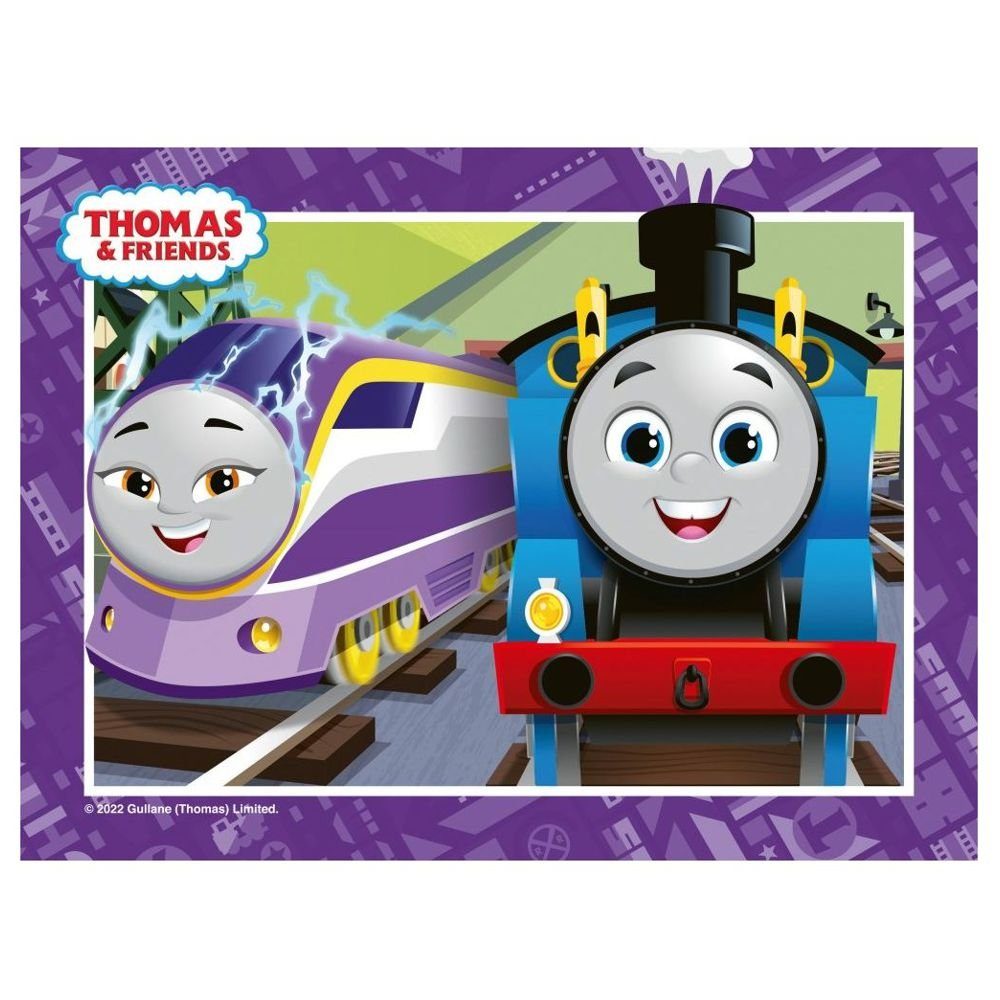 Ravensburger Puzzle 4 in 1 Kinder Puzzle Box Ravensburger Thomas & seine Freunde, 24 Puzzleteile
