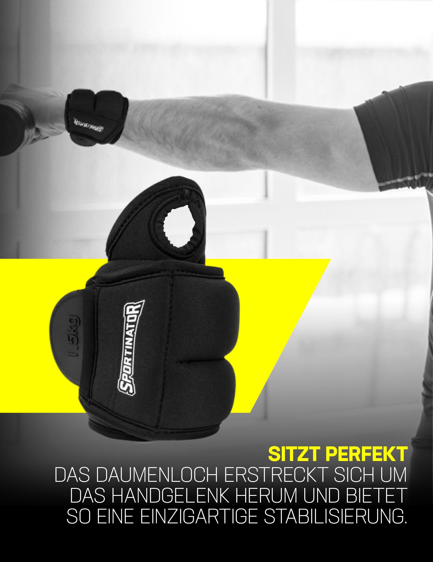 Sportinator Gewichtsmanschette Premium Arm Gewichtsmanschetten