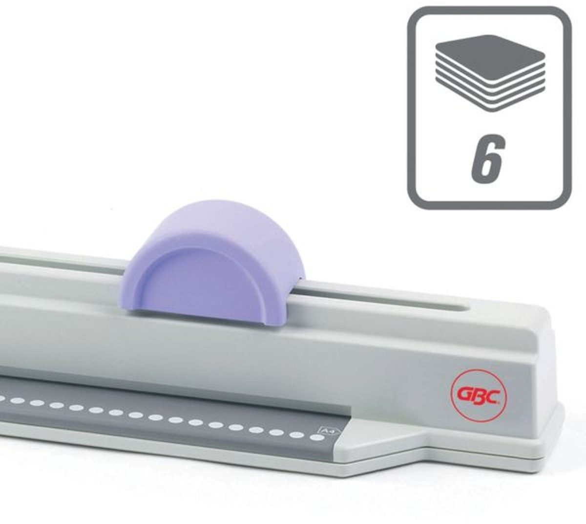 Bindegerät Click-Bindegerät ClickMan 145 Blatt grau