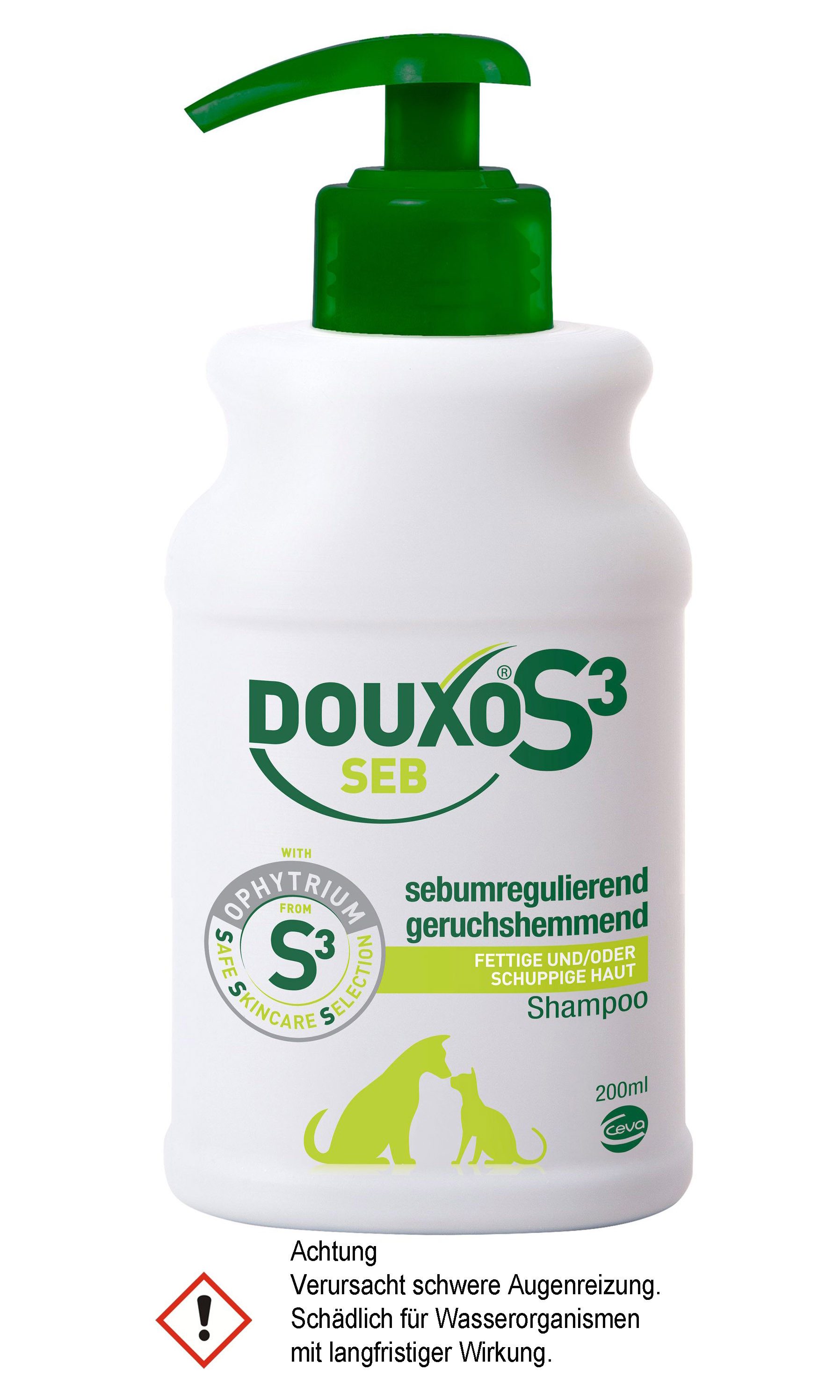Tiershampoo DOUXO® S3 Seb Shampoo 200 ml