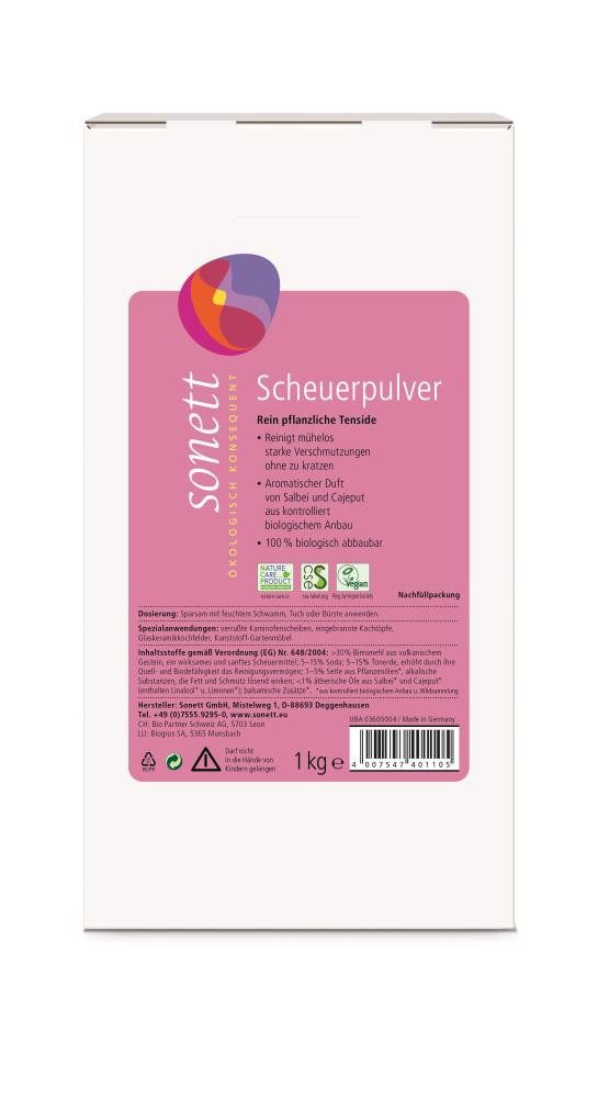 Sonett Scheuerpulver - Beutel 1Kg Scheuermilch