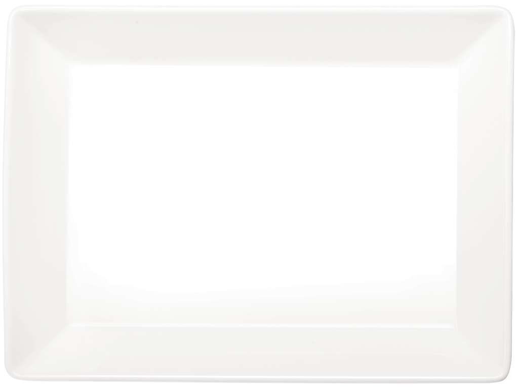 ASA SELECTION Servierplatte 250°C Servierplatte/Top rechteckig 34 cm, Porzellan, (Platten), Küche, Kochen, Backen