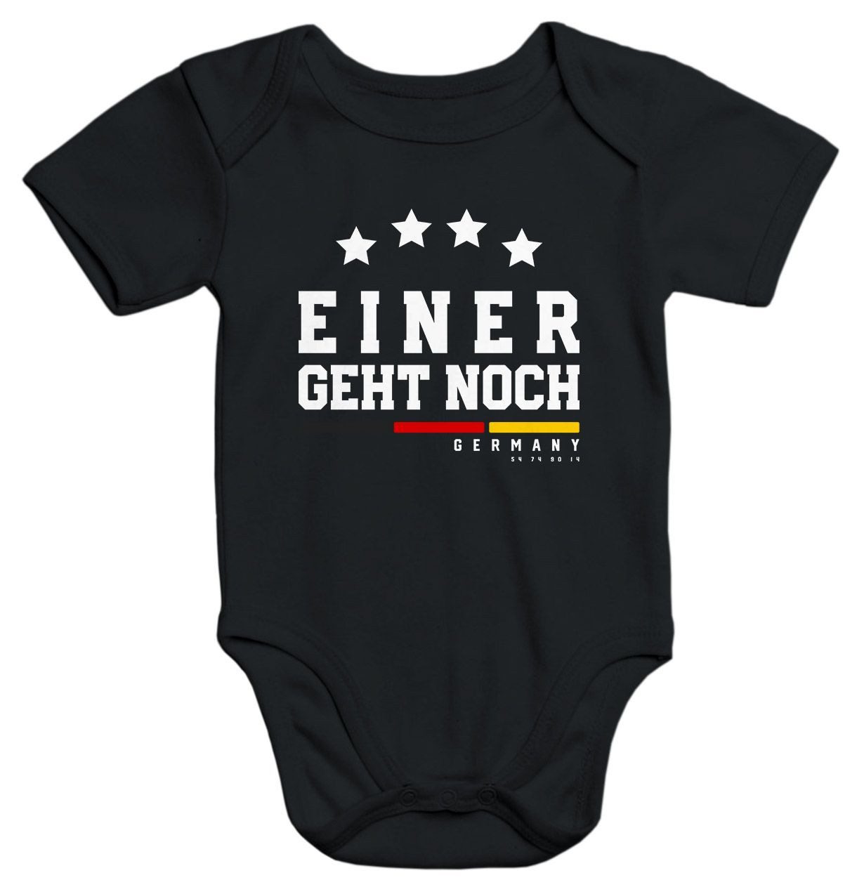 MoonWorks Body Baby Body Fußball WM Einer geht noch Stern Sterne Weltmeisterschaft
