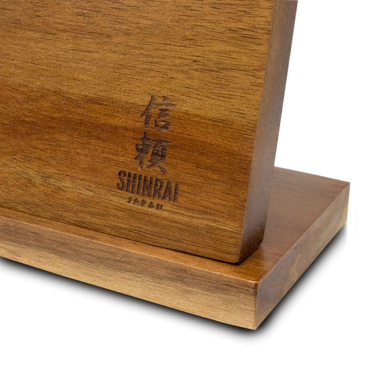 Shinrai Japan - Messerblock Magnet-Messerblock Messer ohne Holz - Akazienholz Magnetisch
