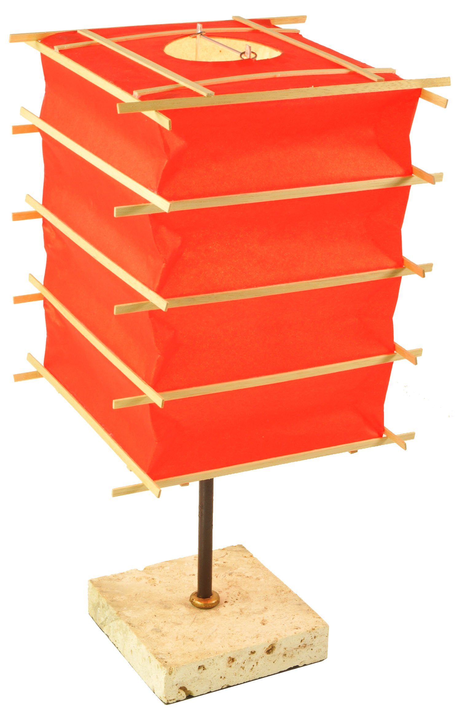 Guru-Shop Tischleuchte Tischleuchte Kokopelli - Modell Hako 30cm, Leuchtmittel nicht inklusive | Tischlampen