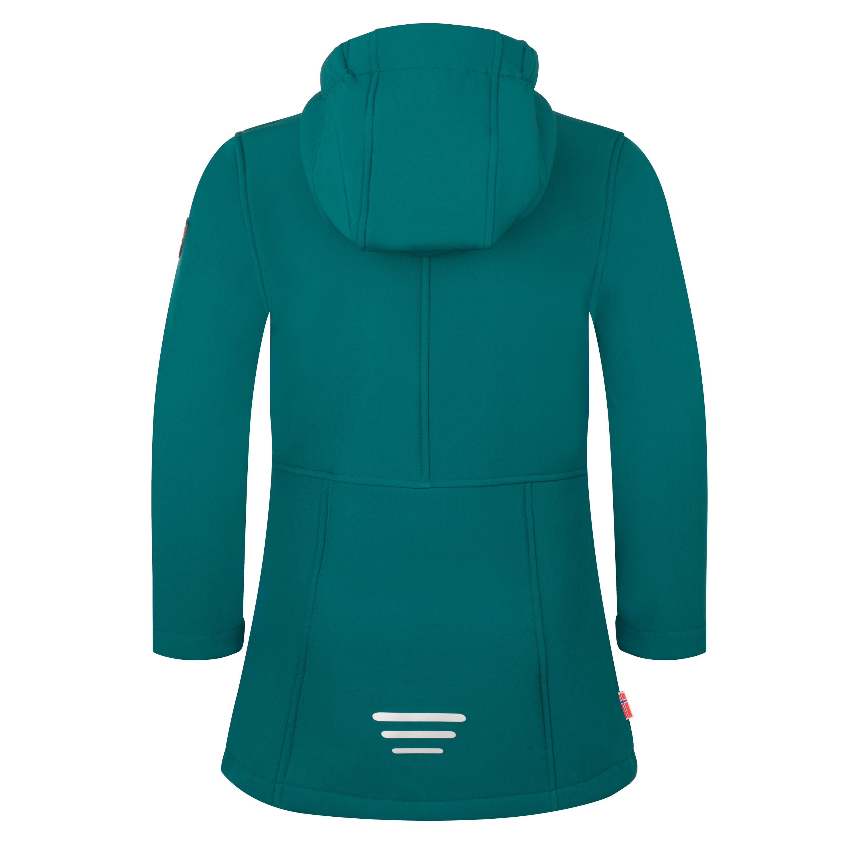 TROLLKIDS Softshellmantel GIRLS KRISTIANSAND COAT Softshellmantel, normal lang, aus Polyester und Elasthan, wasserdicht – Bild 3 von 5
