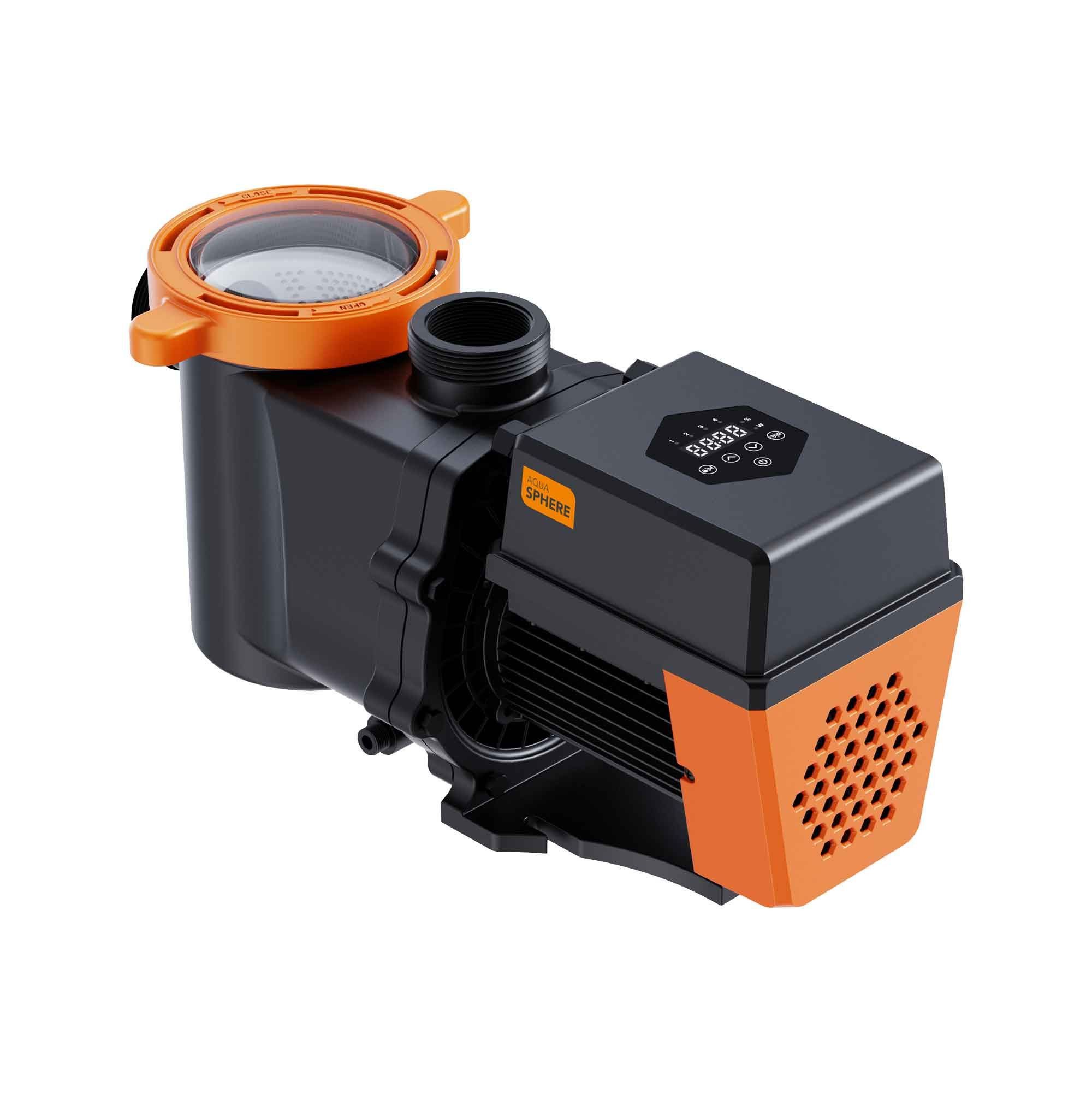 Aquaforte Sandfilteranlage AquaSphere SSP 75M Poolpumpe, mit 1,6Liter