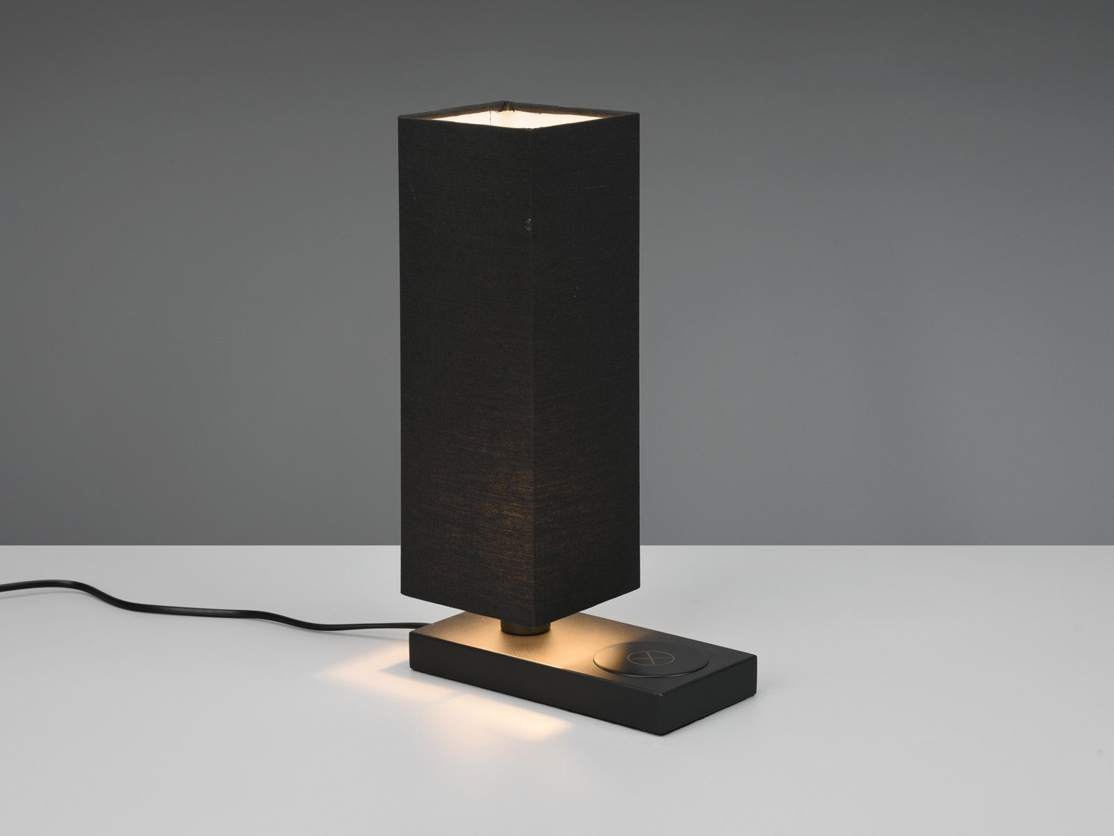 Reality Leuchten LED Nachttischlampe, Induktive Ladestation, LED wechselbar günstig online kaufen