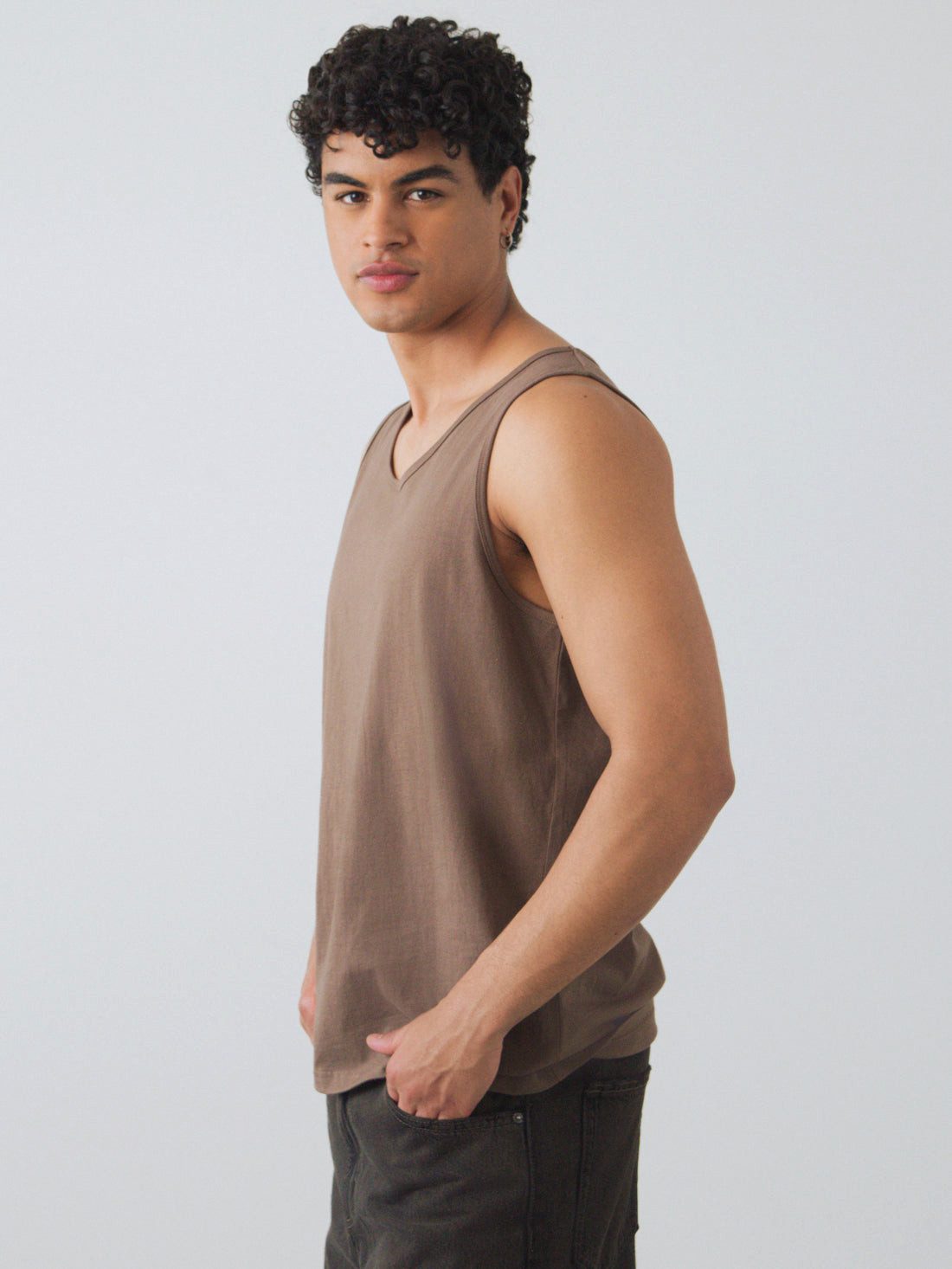 HONEST BASICS Tanktop Muskeltank aus Bio- und recycelter Baumwolle – Bild 3 von 4