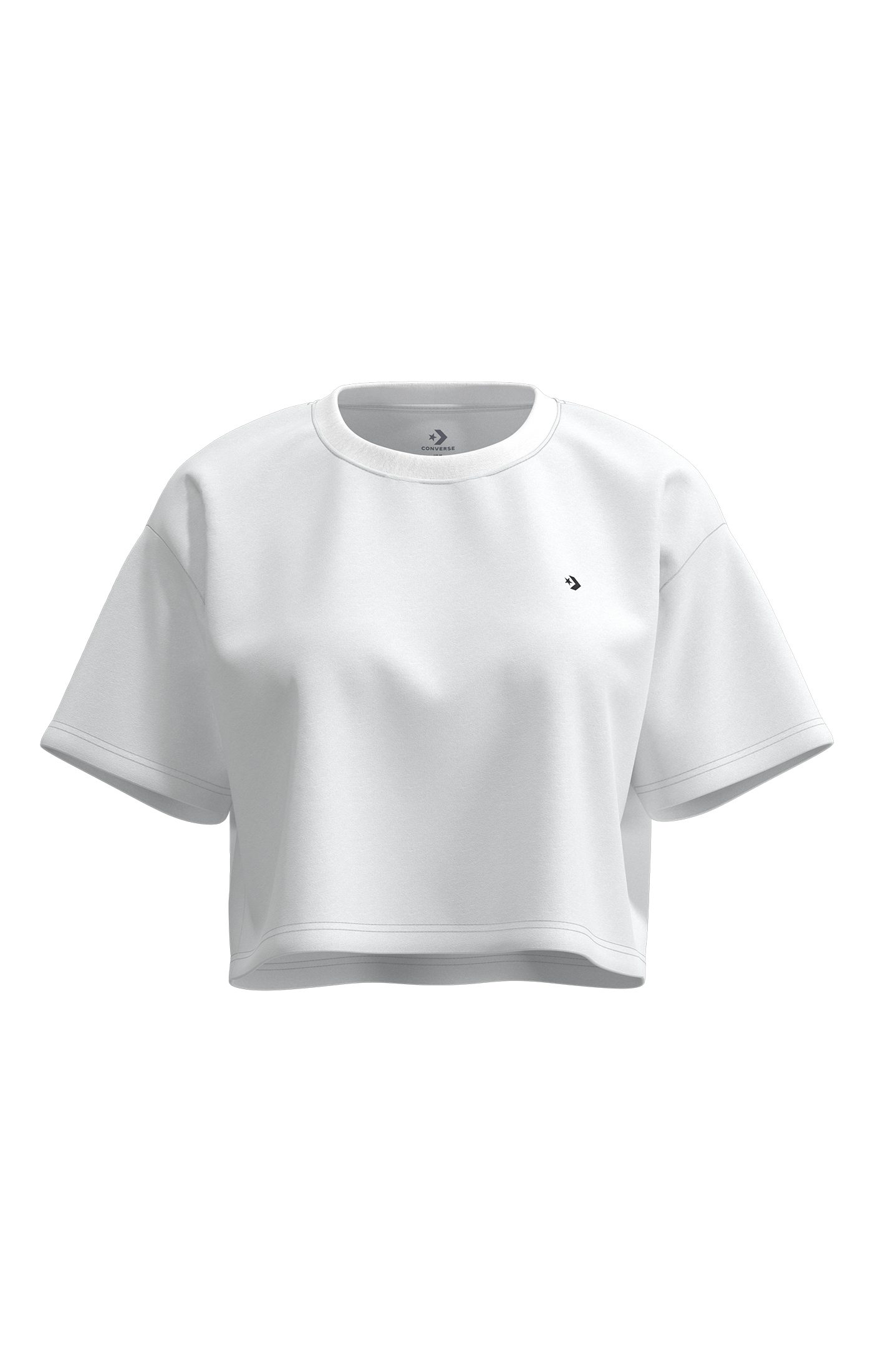 Converse T-Shirt STAR CHEVRON SPORTY TEE sportlicher Stil, Kurzarm, aus Bau günstig online kaufen