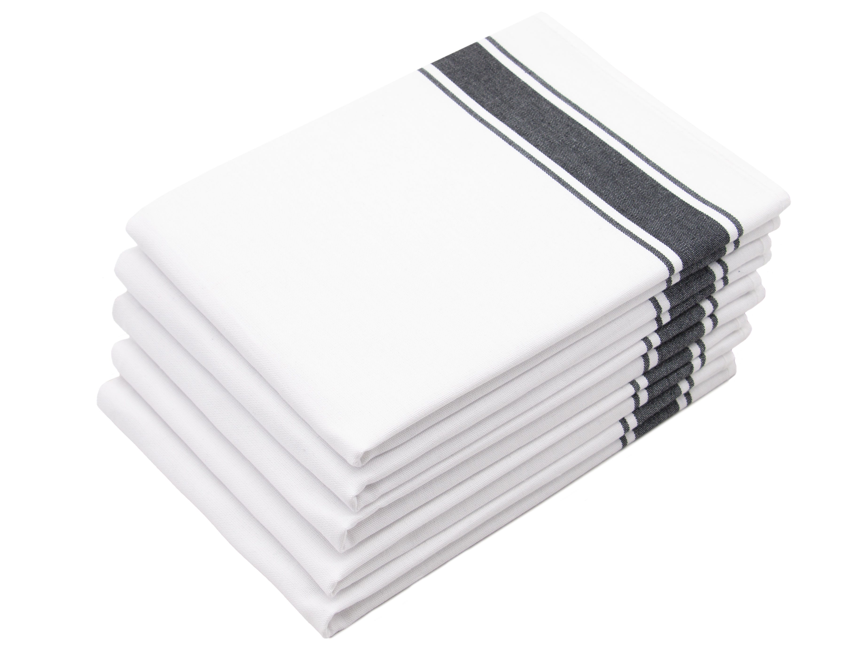 ZOLLNER Geschirrtuch, (Spar-Set, 5-tlg), 50 x 70 cm, 100% Baumwolle