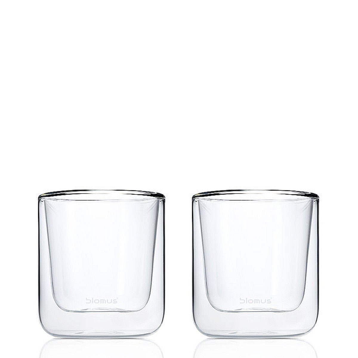 blomus Glas Kaffee Thermo- Gläser, 2er Set, Glas