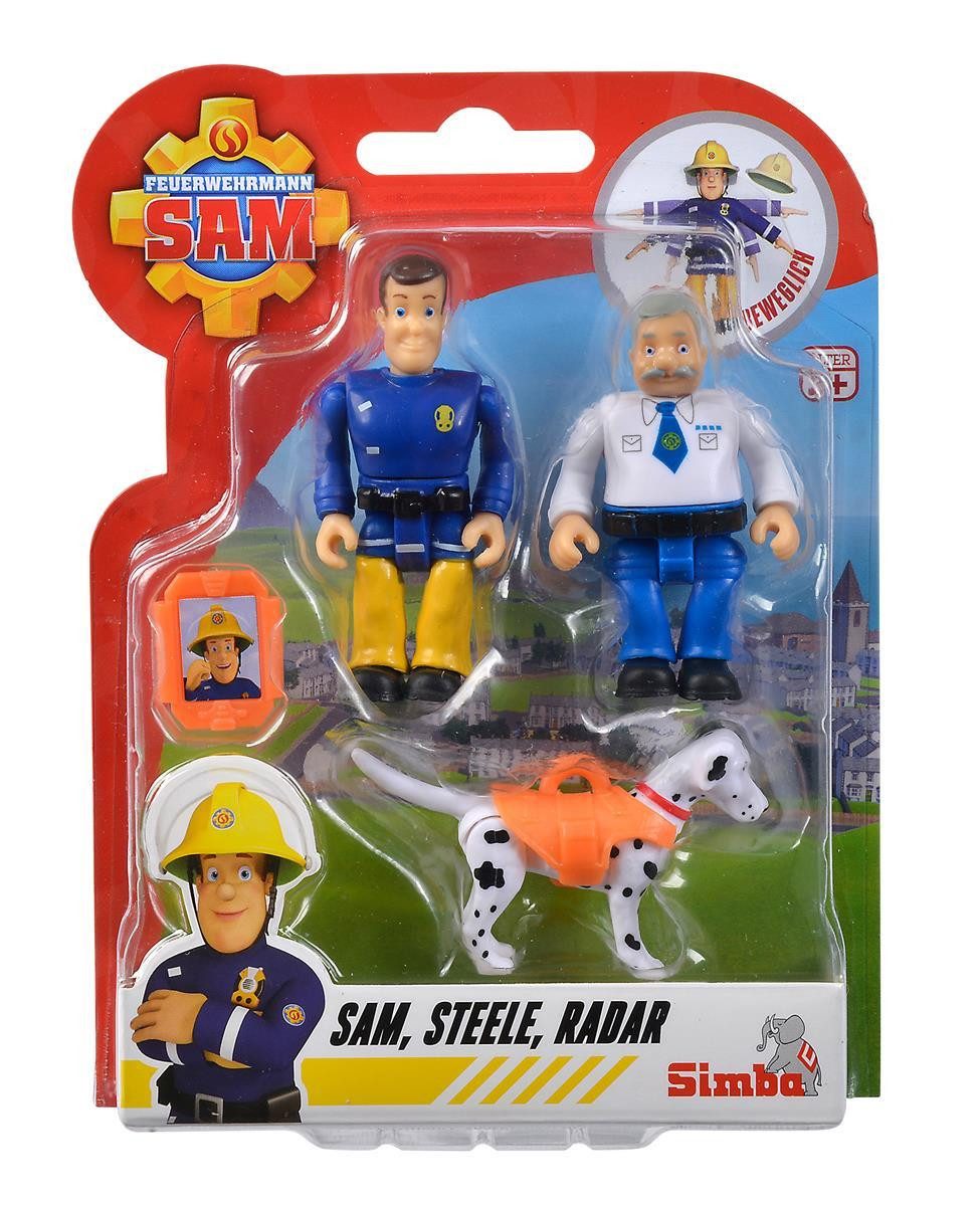SIMBA Spielwelt Simba 109252515 - Sam Figurines Doppelpack IV, 4-sort.