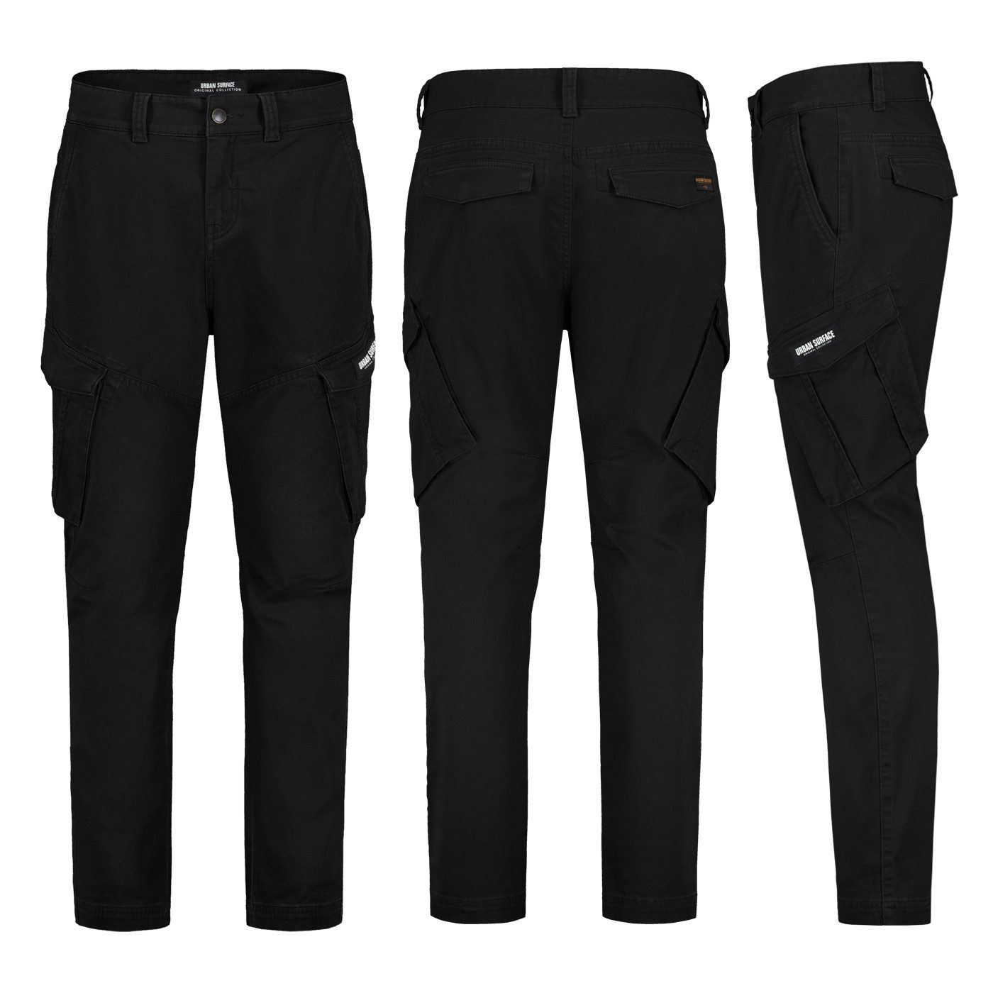 Urban Surface Cargohose Urban Surface Herren Cargo Hose Regular Freizeithose Cargohose