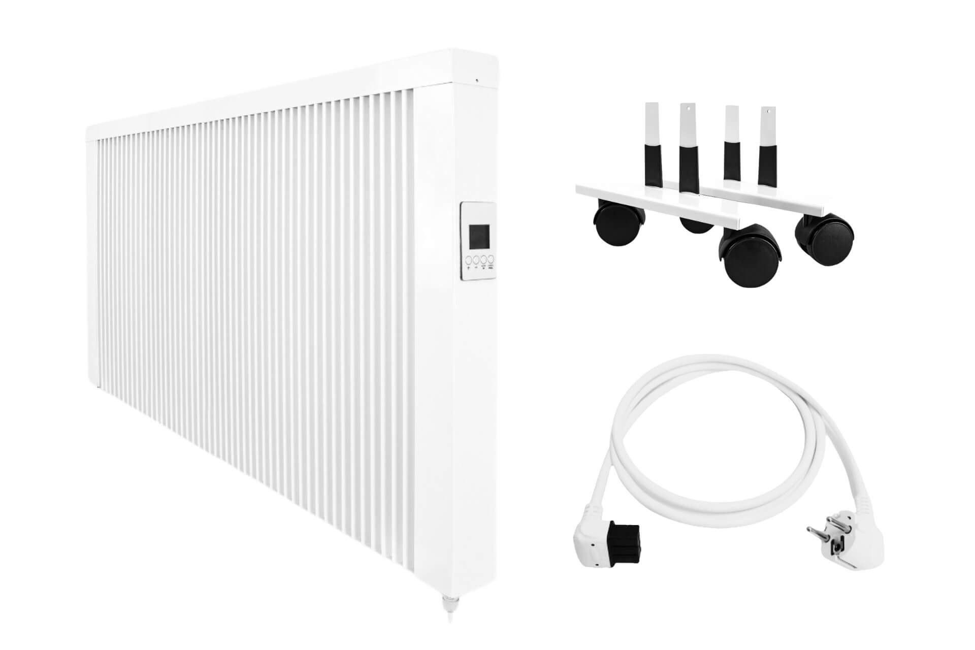 eVARMO Elektro-Heizkörper Bundle: Mobile Flächenspeicherheizung (Gerät/Lauf günstig online kaufen