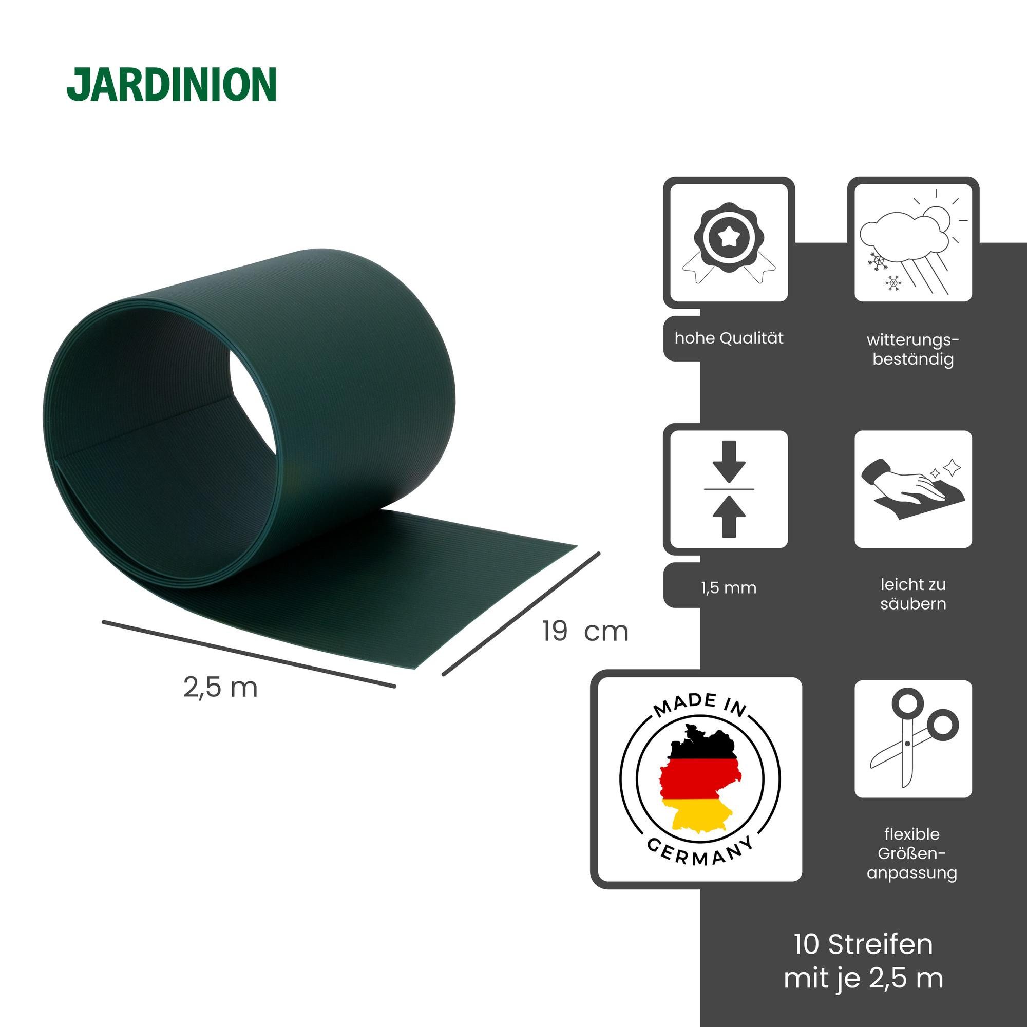Jardinion Sichtschutzstreifen, (Doppelstabmattenzaun Sichtschutz, Sichtschu günstig online kaufen