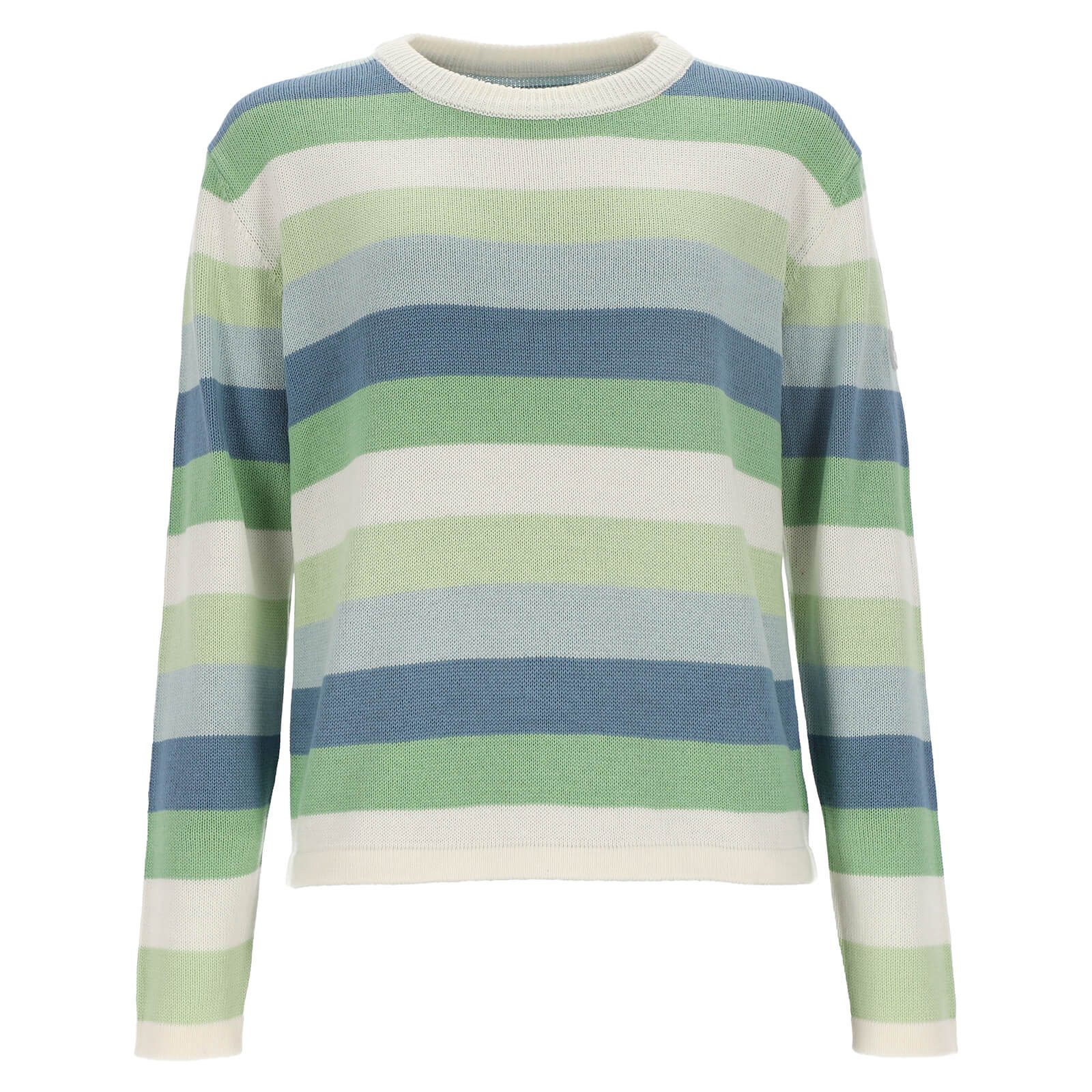 Leitfeuer Streifenpullover 80880 Damen Strickpullover mit Streifen - Pullover mit überschnittenen Arm