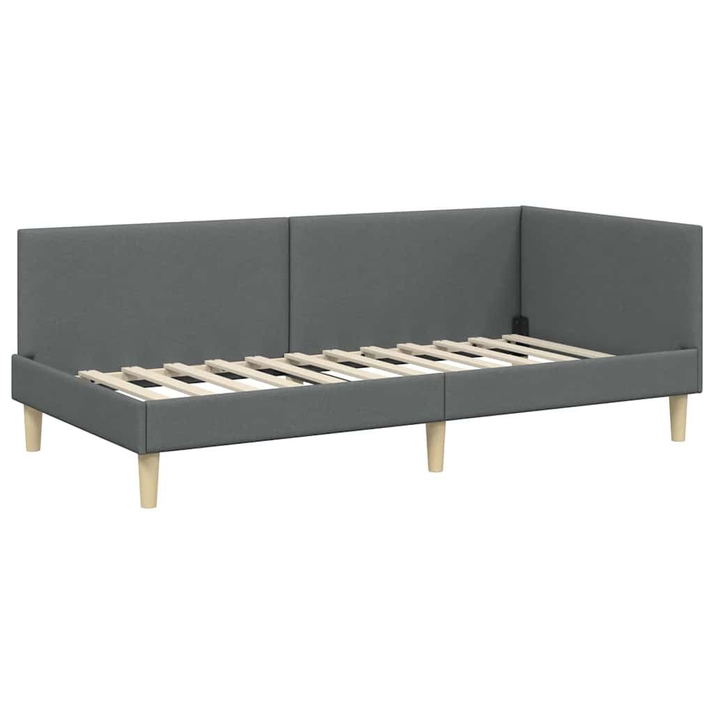 vidaXL Bett Eckbettgestell Sonstiges mit Kopfteil günstig online kaufen