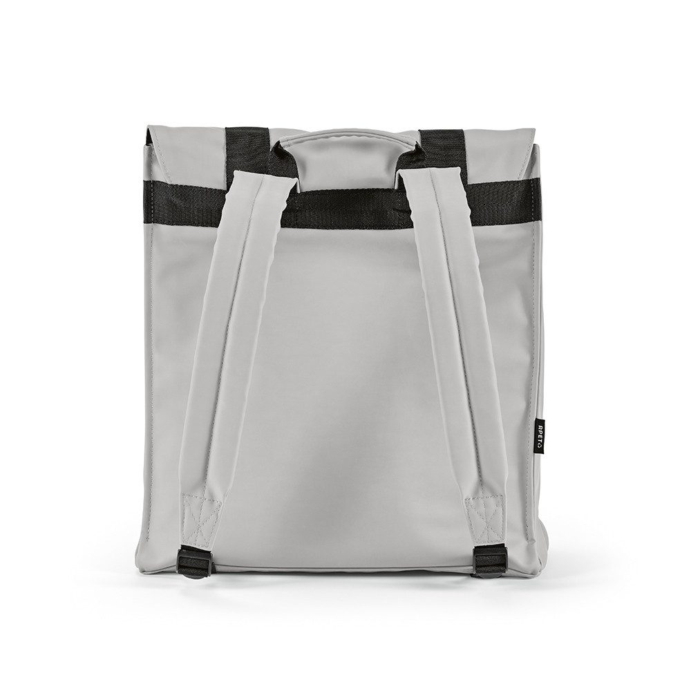 CABBEL Rucksack Rucksack 22L Laptop 17 Zoll rPET nachhaltig robust leicht 0,648kg (Rucksack, 1-tlg., Einzelartikel), Hellgrau, 56% recycelt, 22 Liter, 35x38x14 cm, 0,648 kg, rPET