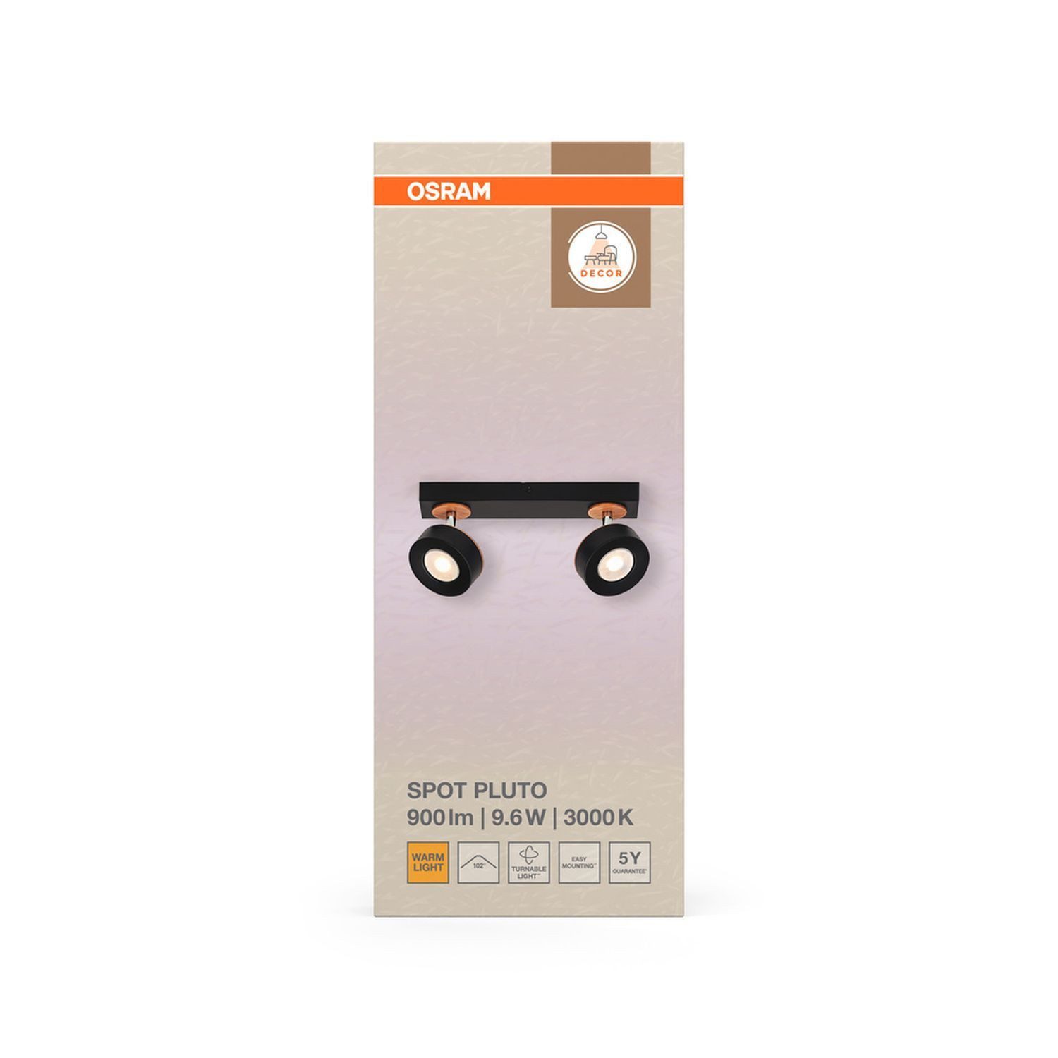 Licht-Erlebnisse Deckenstrahler ELUNIS, LED fest integriert, Warmweiß, LED verstellbar länglich 3000 K 615 lm Modern