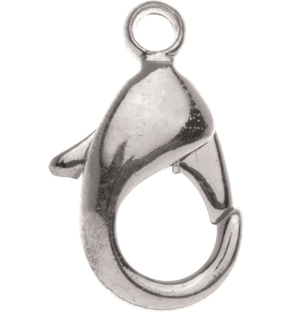 Glorex Karabiner Glorex Karabiner 19 mm 1 Stück, silberfarben