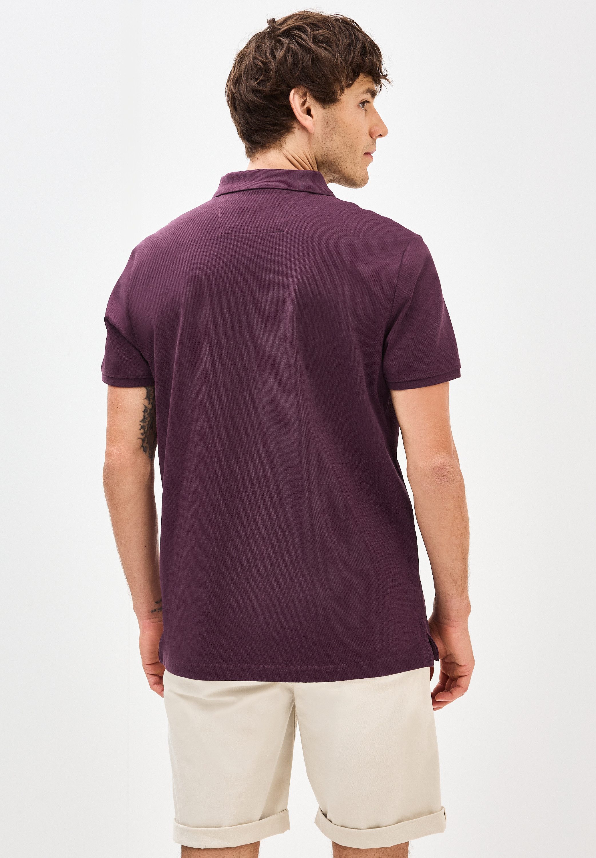 STREET ONE MEN Poloshirt, aus reiner Baumwolle günstig online kaufen