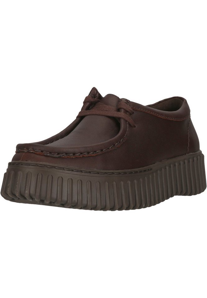 Clarks Torhill Bee Schnürschuh mit profilierter Laufsohle
