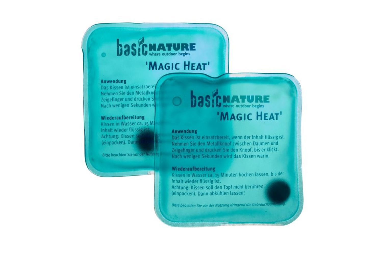 Wärmekissen BasicNature Wärmekissen 'Magic Heat' 2 Stück
