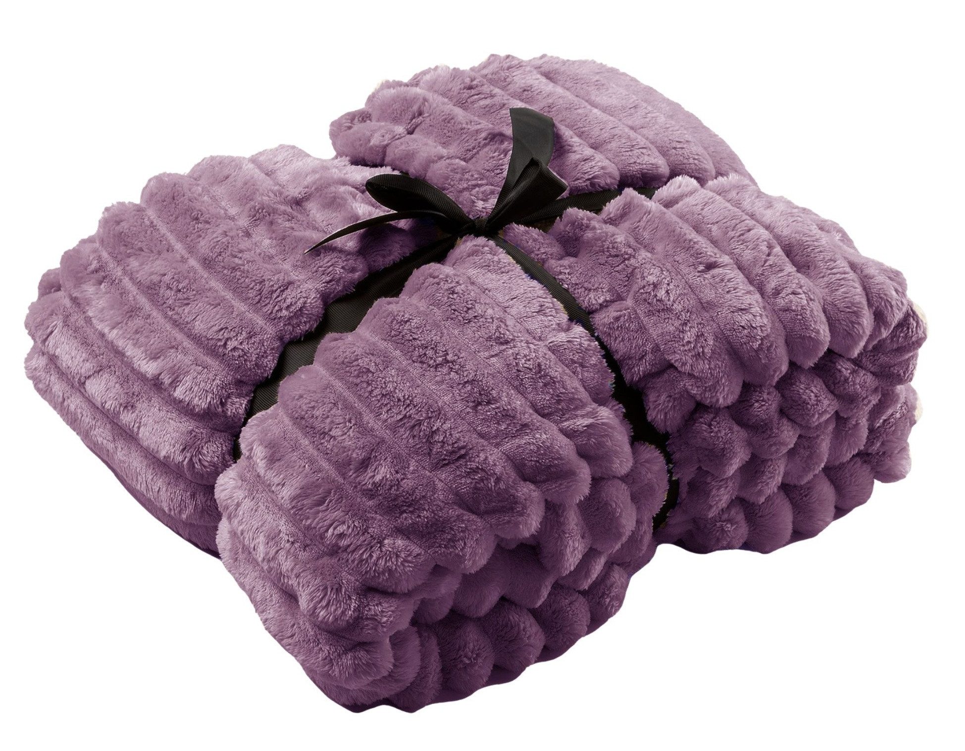Wohndecke Kuscheldecke 'Ricky' 150 x 200 cm, Dutch Decor, Kuscheldecke, Cordoptik