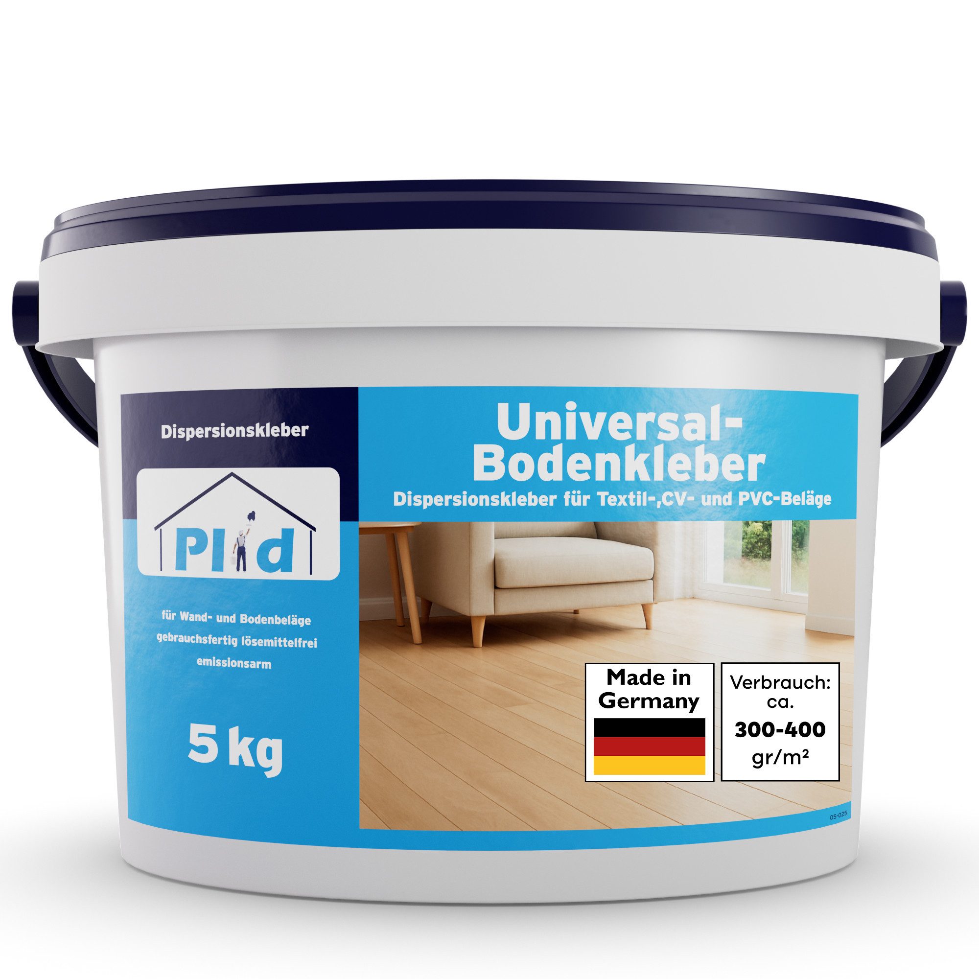 plid Parkettkleber Bodenkleber Universalkleber für PVC Teppich Vinyl CV Kor günstig online kaufen